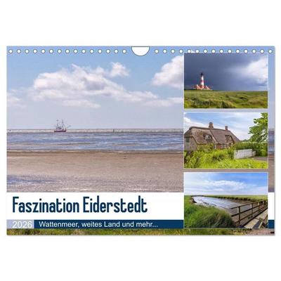 Faszination Eiderstedt (Wandkalender 2026 DIN A4 quer), CALVENDO Monatskalender