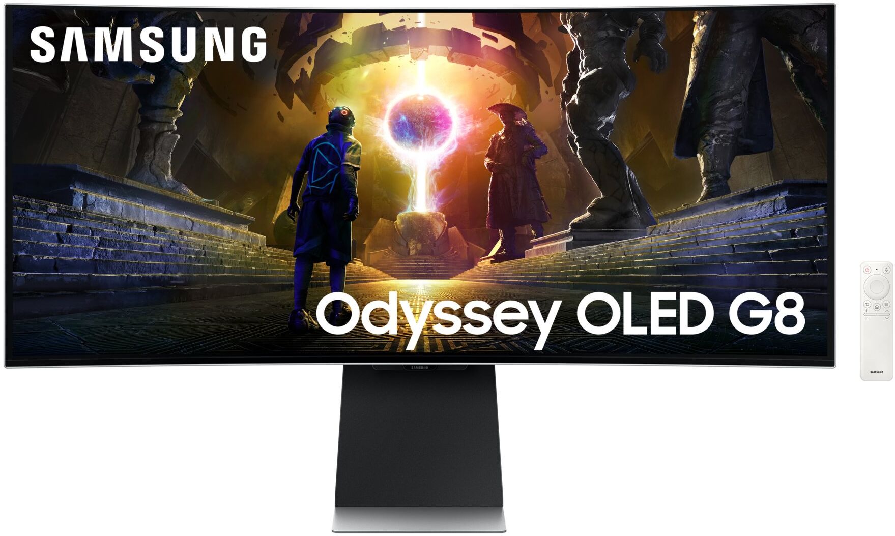 Monitor Samsung LS34DG850SUXEN ODYSSEY OLED G8 Curvo Silver