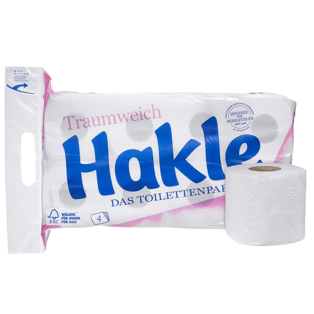 Hakle Toilettenpapier TRAUMWEICH 4-lagig 440175