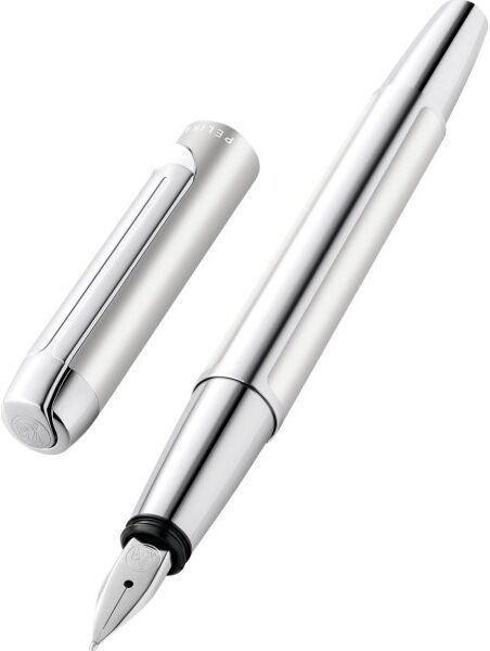 Pelikan Pura Fyldepen, Ef, Silver