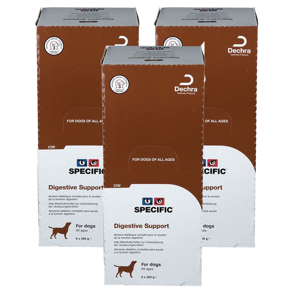 Specific Chien Digestive Support 3x6x300 g Beutel