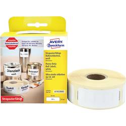 Avery-Zweckform Etiketten Rolle 19 x 64 mm Folie Weiß 450 St. Permanent haftend A1933085 Universal-Etiketten