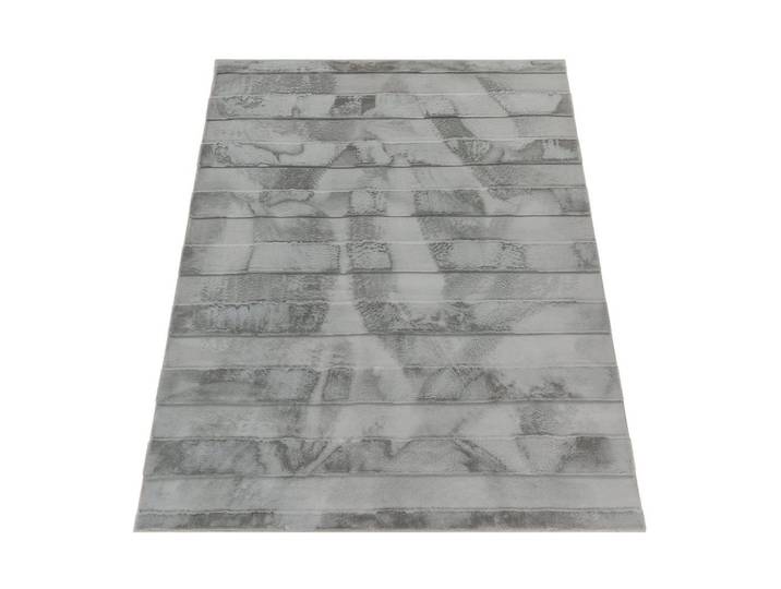 Paco Home Hochflorteppich 160/220 cm Arnheim 744, Grau, Rechteckig, 160x220 cm, strapazierfähig, für Fußbodenheizung geeignet, Teppiche und Böden, Teppiche, Hochflorteppiche & Shaggys