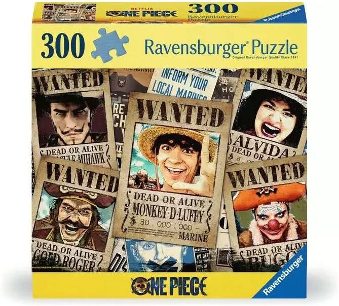 Puzzle 300 pcs Wanted ! : One piece - Ravensburger