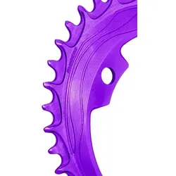 ALUGEAR Kettenblatt rund Aero LK 104 mm | 1-fach narrow-wide MTB Trans