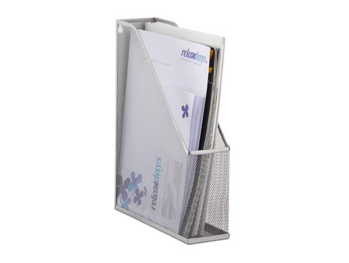 Relaxdays Tijdschriftenhouder gaas