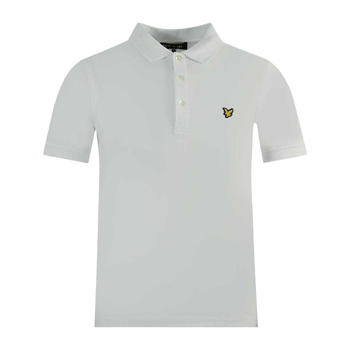 Lyle & Scott - Poloshirt für Herren, Logo (Weiß)