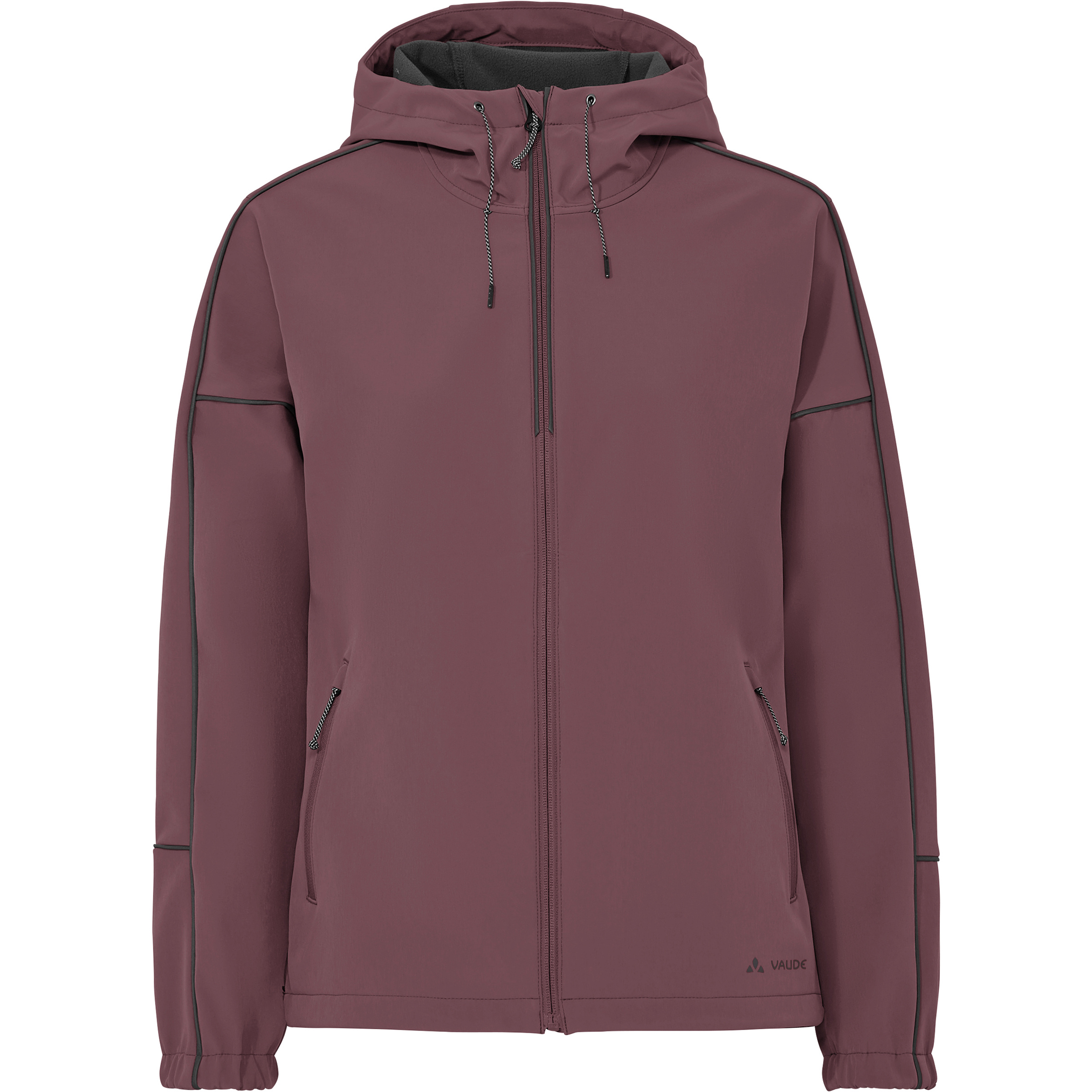 Vaude Cyclist Softshell Damen Softshelljacke rot Größe M Lifestyle Elastisch Wasserabweisend