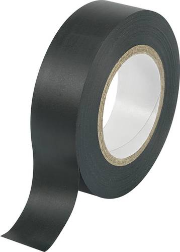 TRU COMPONENTS TC-9559252 Isolierband Schwarz (L x B) 20m x 19mm