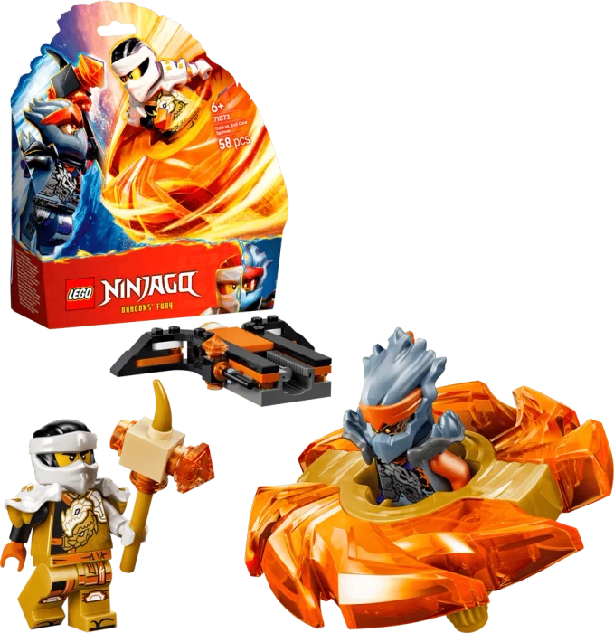 LEGO NINJAGO 71873 Cole vs. Böser Cole Spinner-Angriff