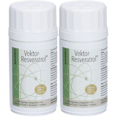 Vektor Resveratrol Kapseln 2x 2x60 St