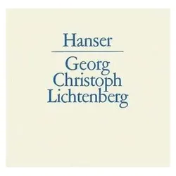 Kommentar zu Band 1 und 2, Belletristik von Georg Christoph Lichtenberg