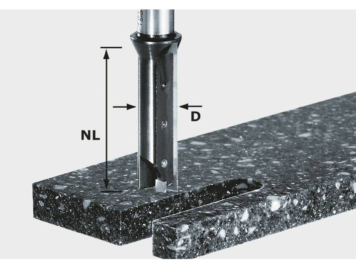 Festool Plaquettes pour fraises à rainer HW S12 D14/45 WM