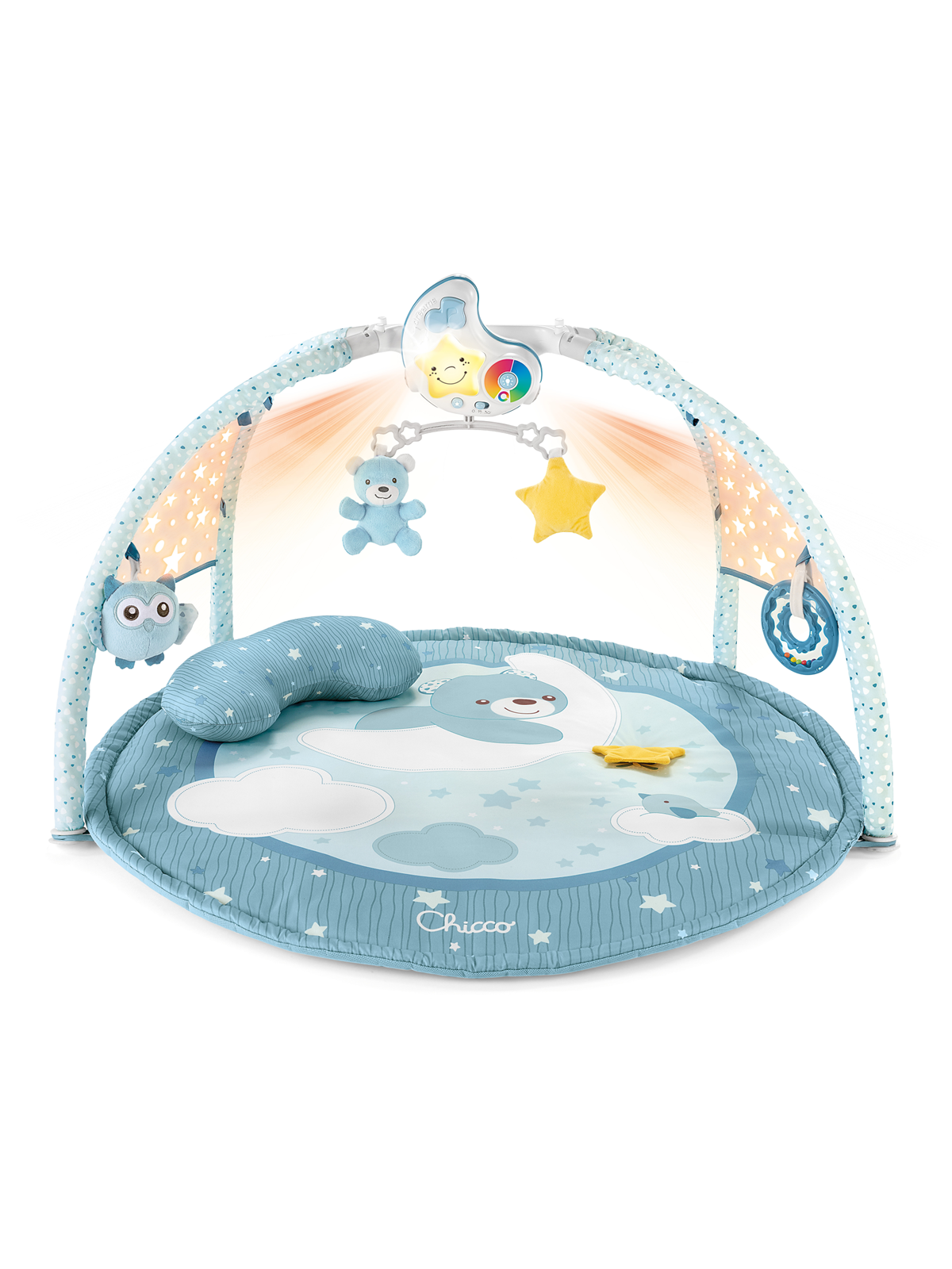 Chicco Enjoy Colors Gym light blue