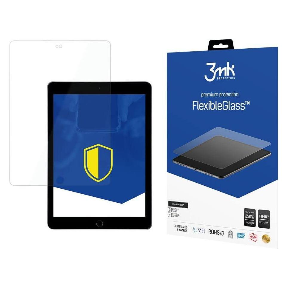 3MK hybrid glass Flexible 2.5D for Apple iPad 5 2017 Tab 11" (1 Stk., Apple iPad 2010 (1. Gen), Apple iPad 2012 (2. Gen), Apple iPad 2012 (3. Gen), Apple iPad 2012 (4. Gen), Apple iPad 2017 (5. Gen), Apple iPad 2018 (6. Gen)) (GSM102752)