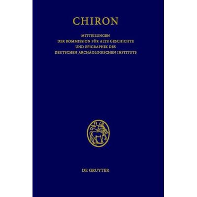 Chiron / 2016, Gebundene Ausgabe von , De Gruyter, 978-3-11-048576-9