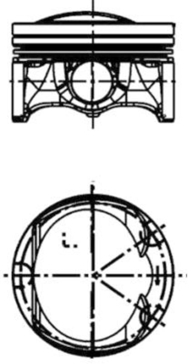 Kolben KOLBENSCHMIDT 41 509 620