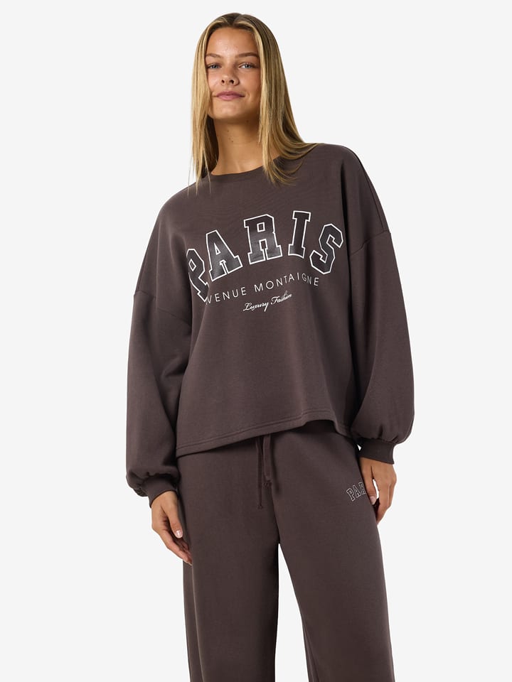 Noisy may Sweatshirt in Braun - S
