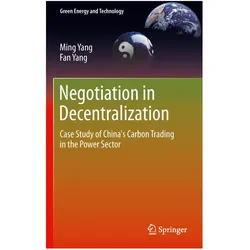 Negotiation in Decentralization, Fachbücher von Fan Yang, Ming Yang