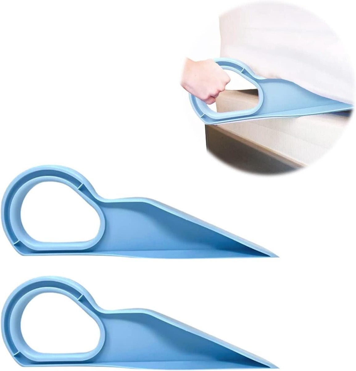 Matraslifter Matraswig Bedhulpstuk Blauw B/D/H: 25 x 10 x 4,5 cm