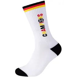 camano Comfort Fußball WM Tennissocken 9999 - champions 35-38