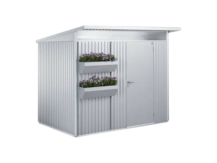 Blumenkasten Floraboard, Biohort, silber, Metall