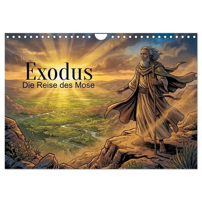 Exodus – Die Reise des Mose (Wandkalender 2027 DIN A4 quer), CALVENDO Monatskalender