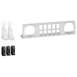 Hager UM00M3 Hager UM00M3 Multimedia Kit Patch-Panel Geräte- u.Kabelhalter f.2xSteckdose Multimedia Kit 1 St.