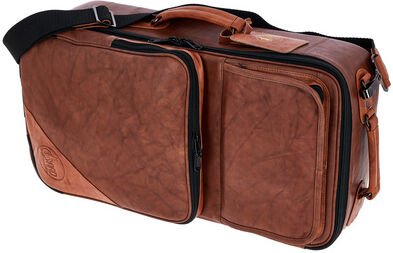 Gard 5-ECLN-LT Elite Gigbag 3 Trump Cuir tanné naturel foncé avec effet antique