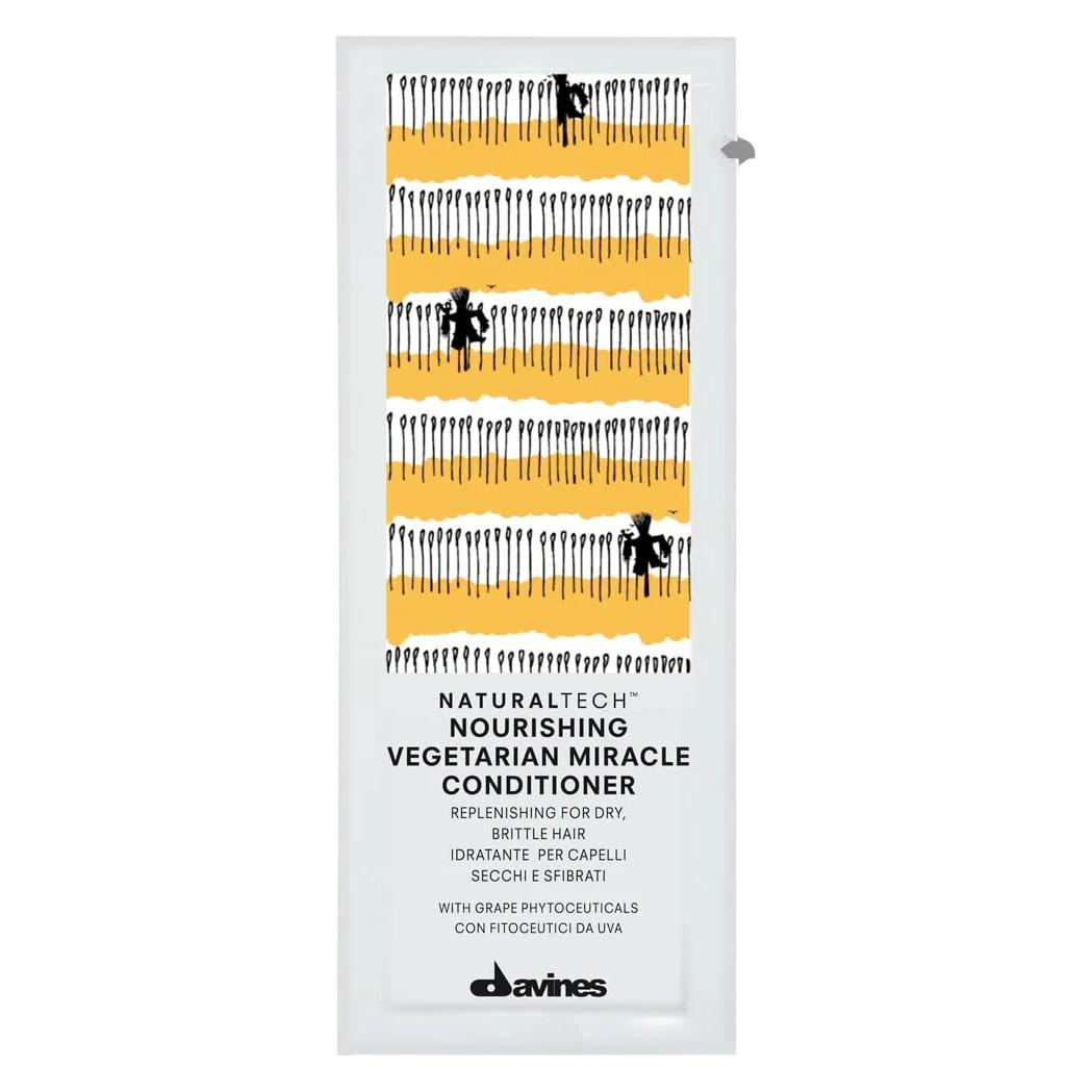 Davines Naturaltech Nourishing Vegetarian Miracle Hair Conditioner Hydrating 12 Pieces 12 Ml Each (70199943)
