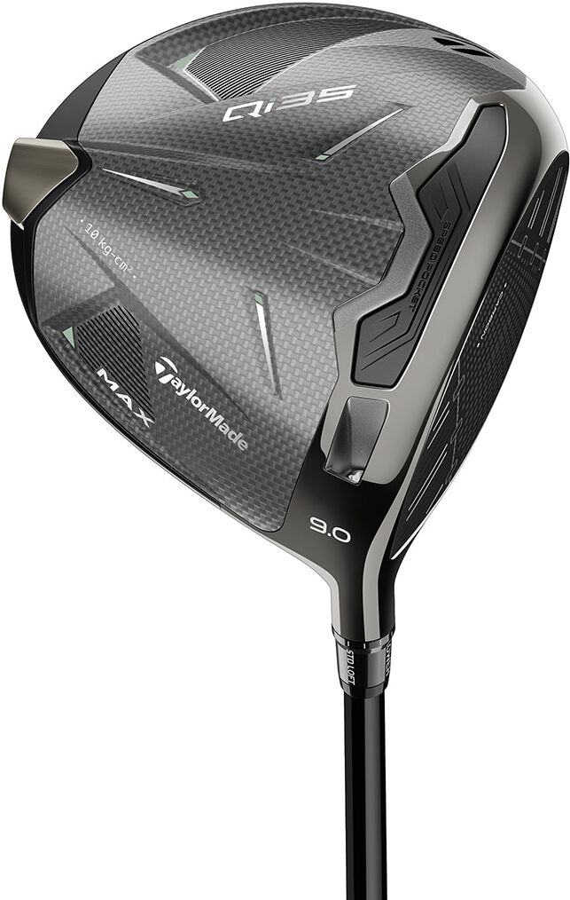 Driver Qi35 Max (Core) 12* Senior Taylormade. Gris / Verde