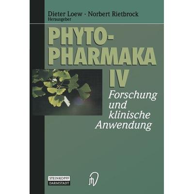Phytopharmaka IV, Taschenbuch von , Steinkopff, 978-3-642-95998-1