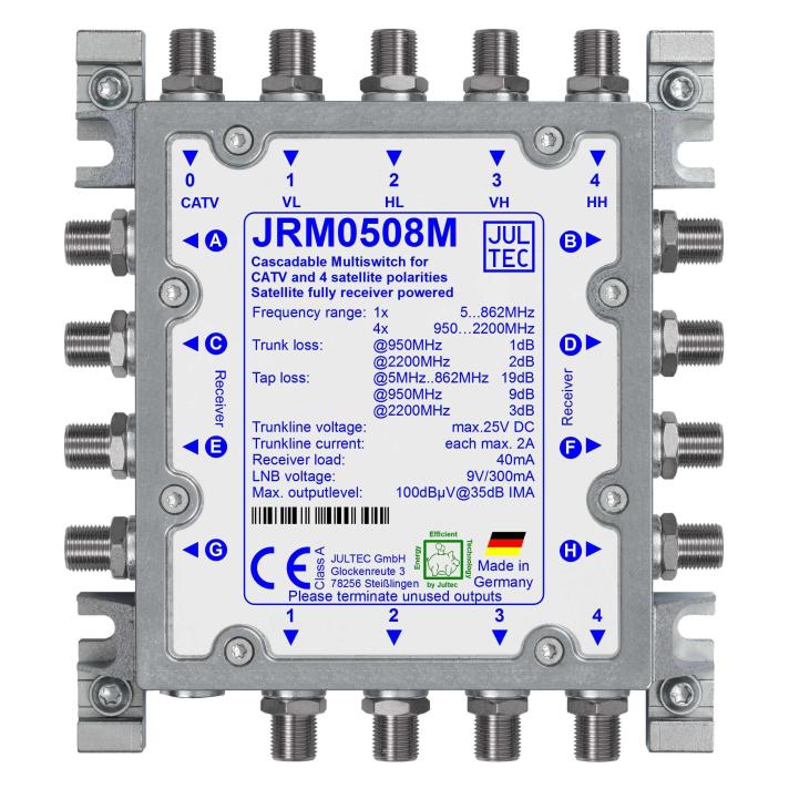 Jultec JRM0508M Multischalter 5/8 (Multischalter) (JRM0508M)
