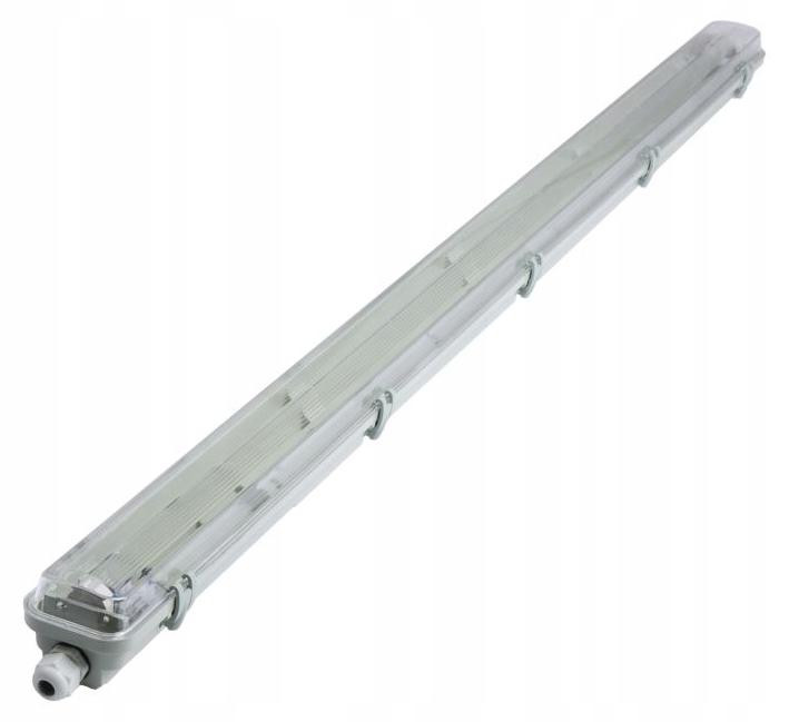 Eco Light Hermetische LED-buisbevestiging, Cilinder, IP65, 60 cm