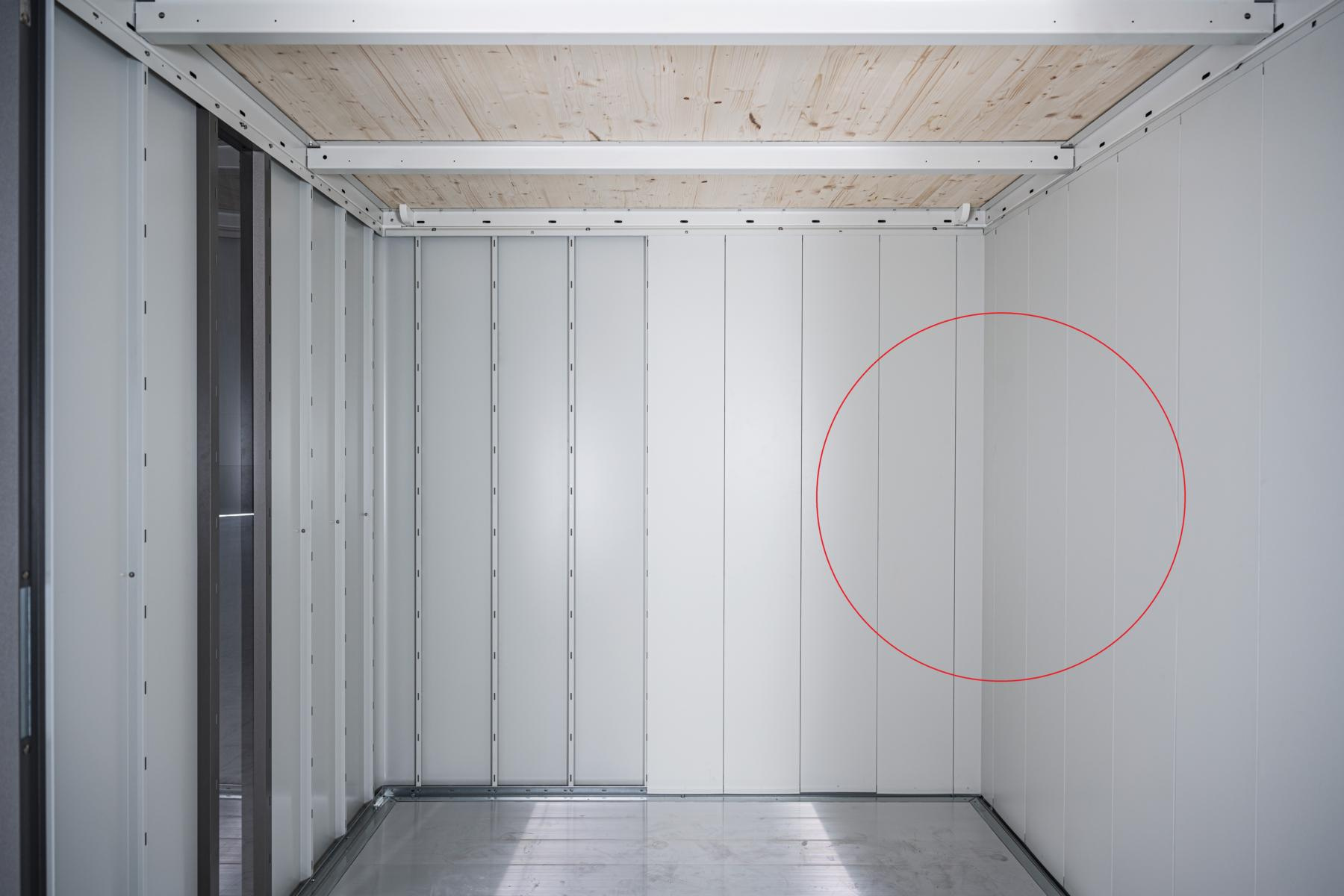 BIOHORTGARTE Innverkleidung Gerätehaus Neo 2C/3B Standardtür 16924807