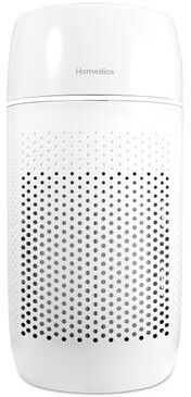 Homedics AP‑T22 Medium‑Room Tower Air Purifier   4‑Stage HEPA‑Type + UV‑C   White