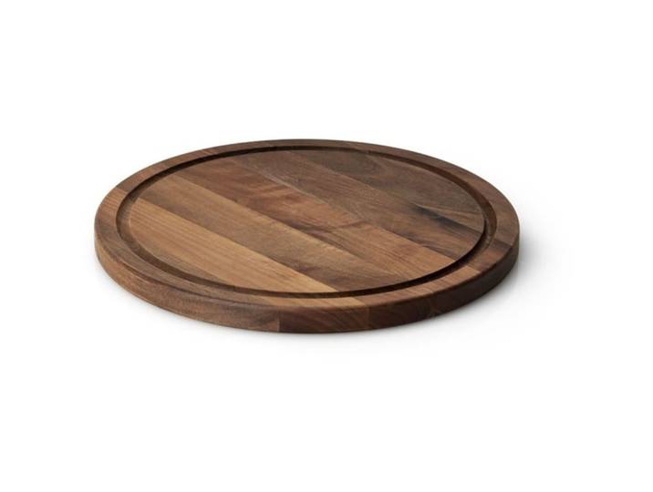 CONTINENTA Walnuss Steakteller rund, 28 x 1,8cm - Material: Nussbaum - 1205