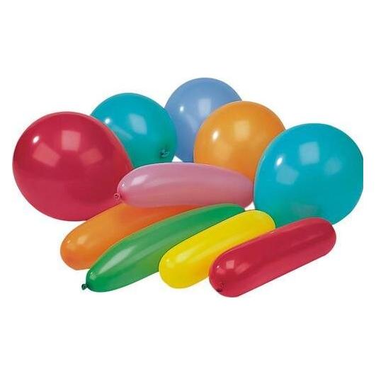 Papstar Luftballons, Farben und Formen sortiert (20x) (18651)