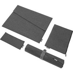 Sigel BAB21 Zubehör Tasche Bundle Notebook Case L Organizer Set Desk Mat Recycled PET, Synthetischer Filz Passend für maximal: 39,6 cm (15,6) Dunkelgrau