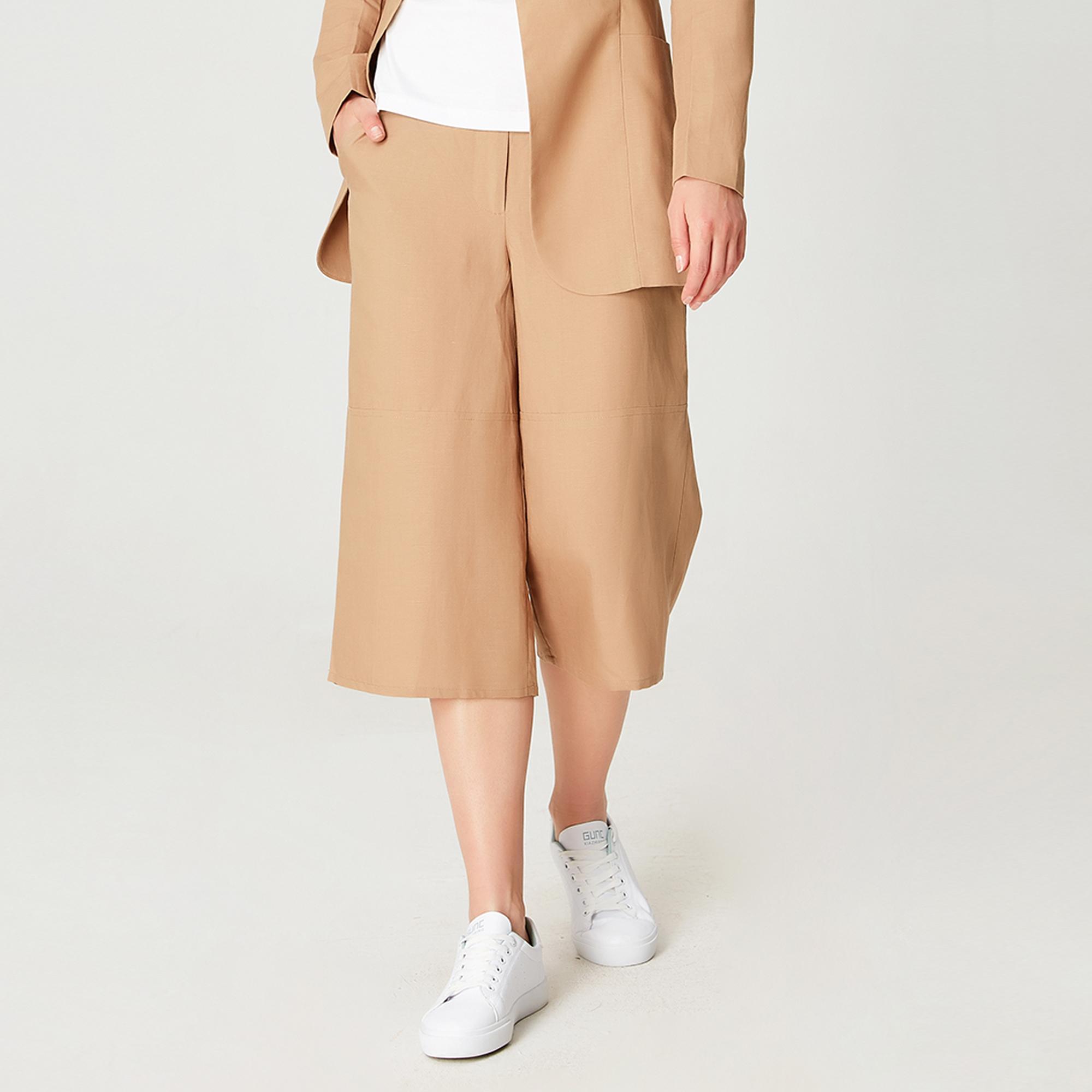 Brede capri -broek