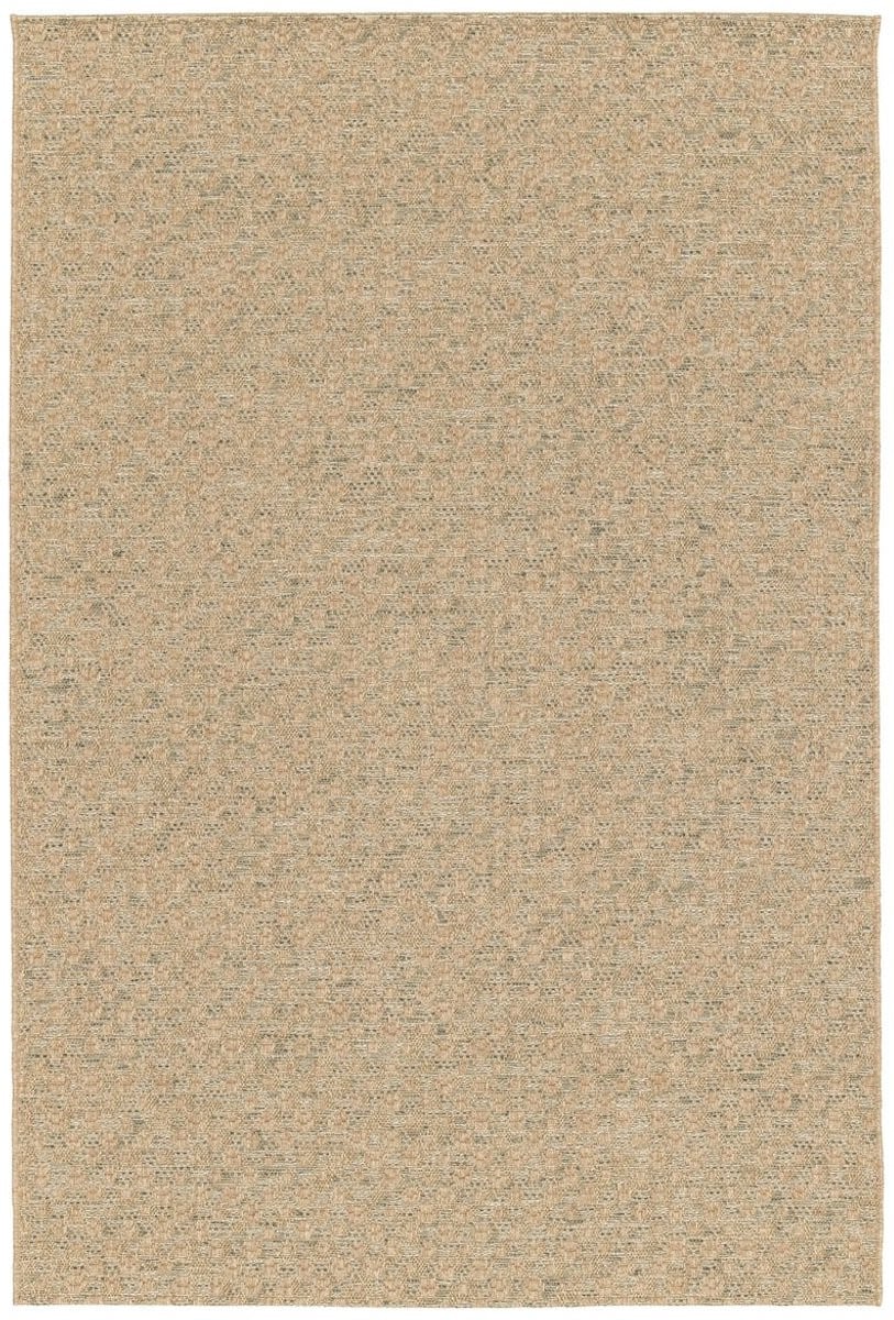 Buitenkleed Corde Trellis ruit - Natuurlijk/Groen - 160 x 230 cm