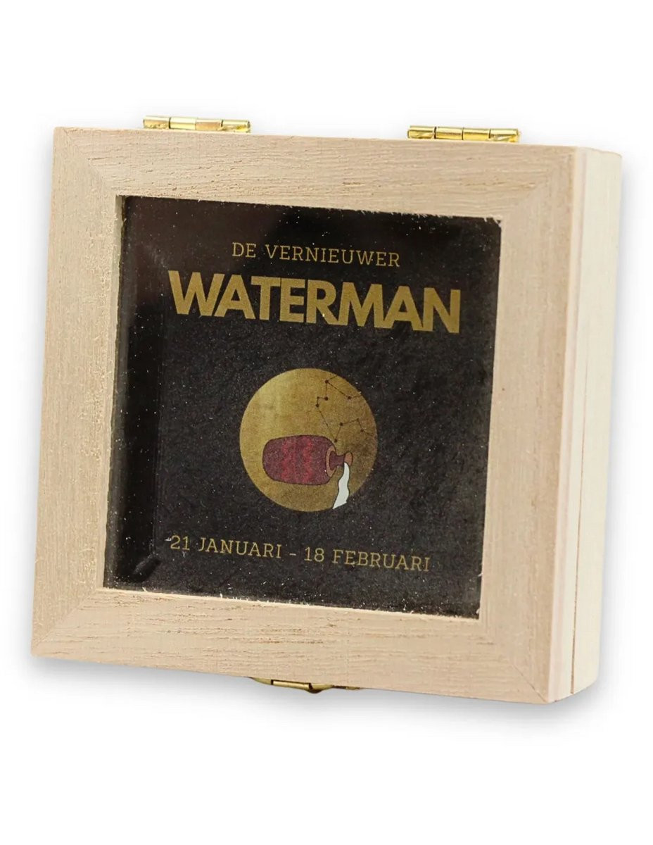 WATERMAN Sterrenbeeld trommelsteen setje voor volwassenen met Ruben Robijn