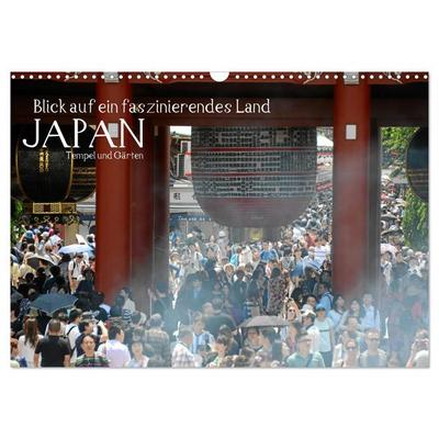 Blick auf ein faszinierendes Land - Japan 2027 (Wandkalender 2027 DIN A3 quer), CALVENDO Monatskalender
