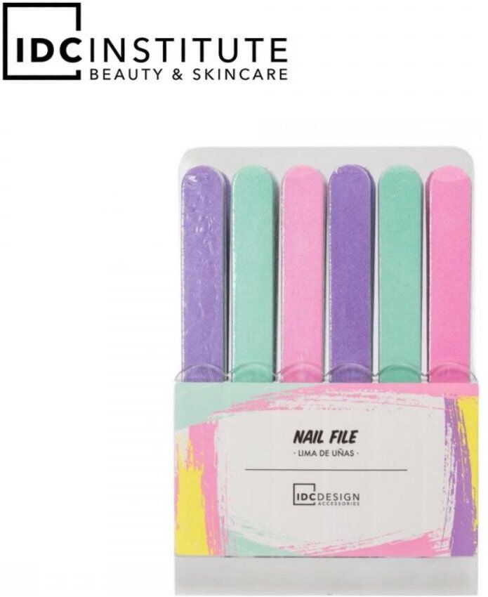 Precision nail file 1 pz Idc Institute Assortito