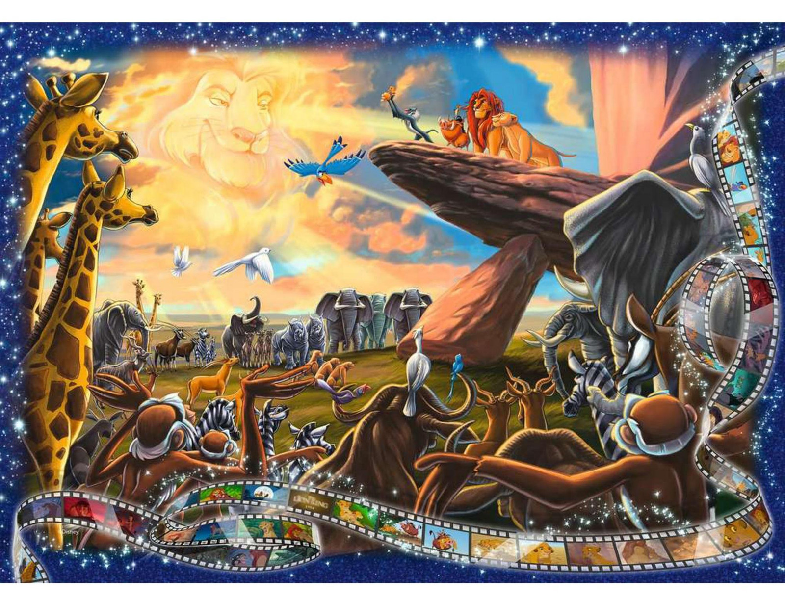 Ravensburger Puzzel De Koning van de Leeuwen 12000321