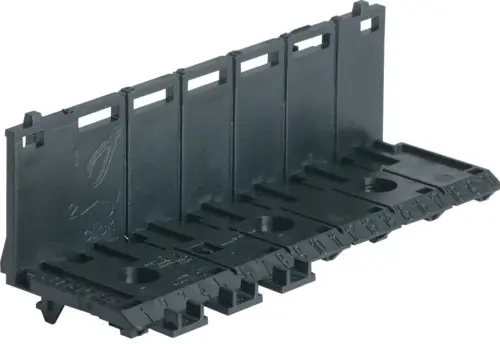 Hager KN00A HAGER KN00A Schwarz Anschlussblock Klemme Schwarz 1 St.