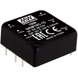 MeanWell, Spannungswandler, DC/DCWandlerModule Serie DKM10 x1 Case Dual Output 1 geregelt