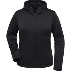 James & Nicholson Damen Sport Hoody mit Zip Sweatjacke JN531 black XXL