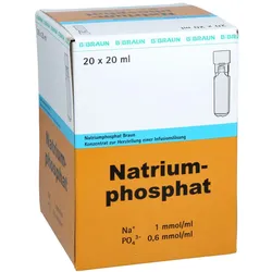 Natriumphosphat Braun MPC Infusionslsg.- 20X20 ml
