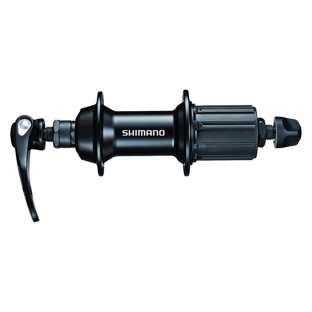 Shimano Hinterradnabe TIAGRA FH-RS400 10/11-Gänge 130 mm 36-Loch QR schwarz (Felgenbremse) (34588256)